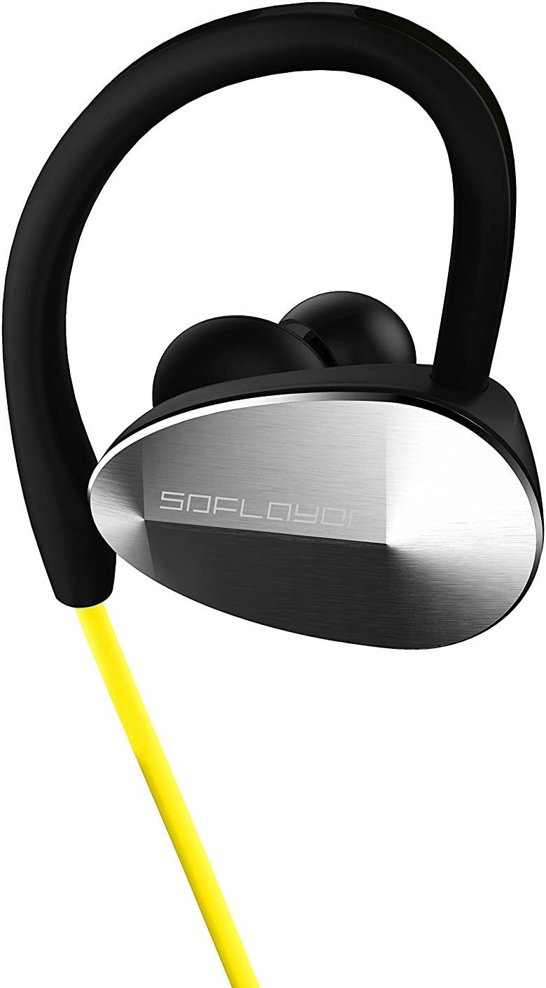 Wireless Sports Earphones Yellow