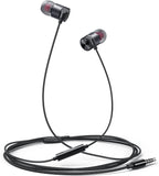 In Ear Headphones Wired Earbud with Line-in Microphone