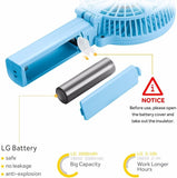 Blue Handheld USB Fans