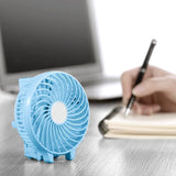 Blue Handheld USB Fans